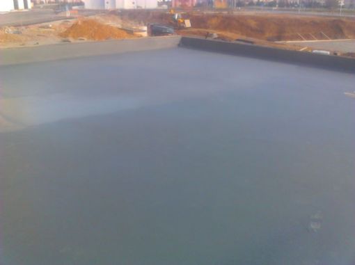   Polyurea Sprey Açık Teras Su Yalıtımı Uygulaması