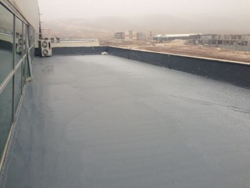   Polyurea Sprey Açık Teras Su Yalıtımı Uygulaması